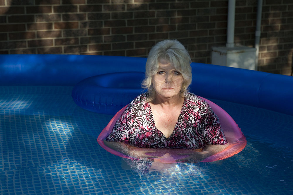 Mom Cooling Off in the Pool, 2011