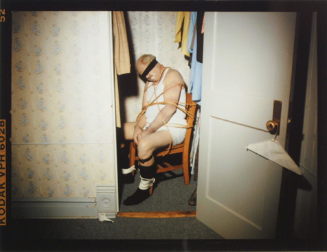Man tied up in closet, 1995 for the movie Mad Dog and Glory