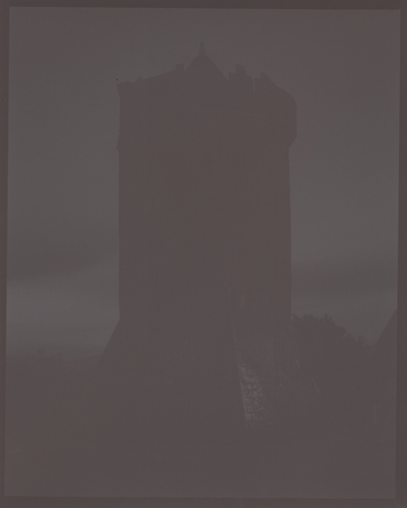 ﻿16th century tower at night, my Ireland, ﻿2012