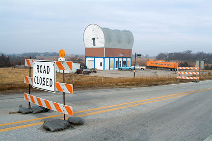 Road Closed, Milford, NE, 2006