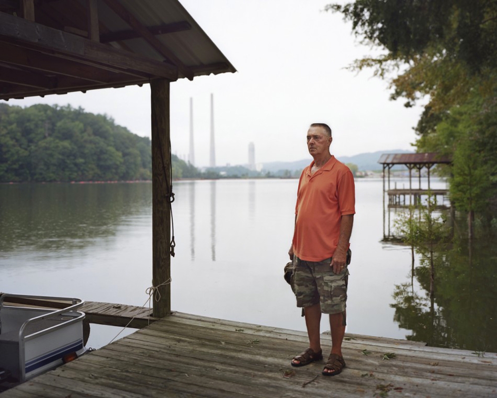 ﻿Glenn, whose home was purchased by the TVA after the Coal Ash Spill, ﻿2009