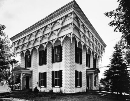 House with Wooden Stalactites Hanging from Successive Cornices, Georgetown, New York
