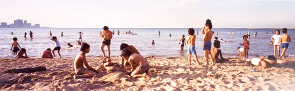 Montrose Beach, Chicago, from Changing Chicago