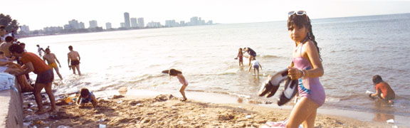 Montrose Beach, Chicago, from Changing Chicago