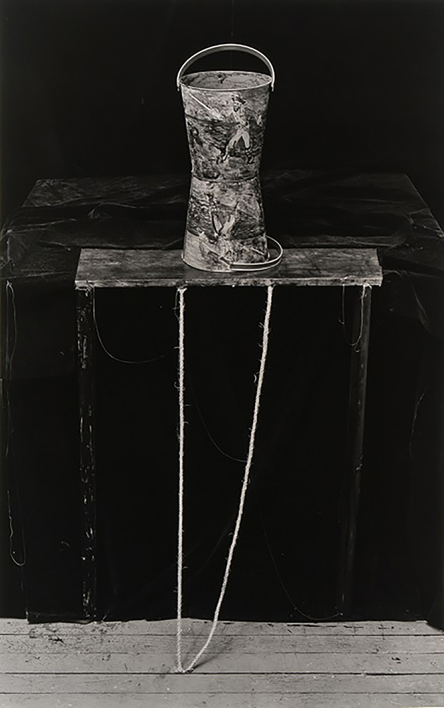 Untitled (pail on table)