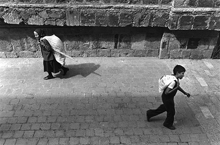 A Woman and a Boy, Mexico City, DF
