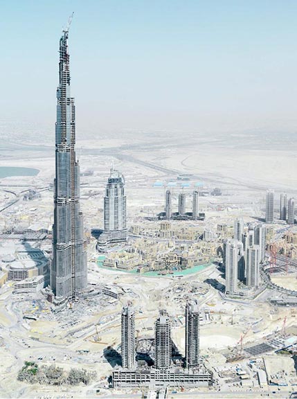 Burj Khalifa Under Construction, Emirates Project