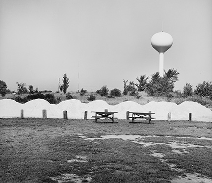 Picnic Benches and Water Tower, from Changing Chicago