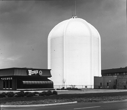 Wendy's and Water Tank, from Changing Chicago