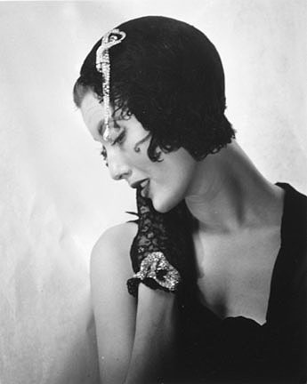 Mary Jane Russell in Dior Hat with Dior Swan Hat, Paris