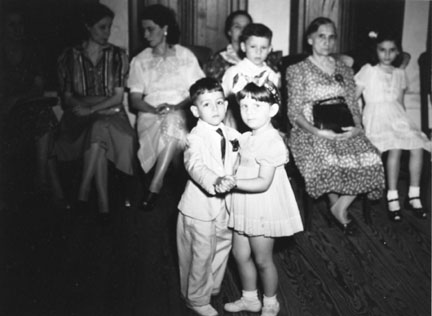 Two Children Dancing at Carrino Social Center, PR