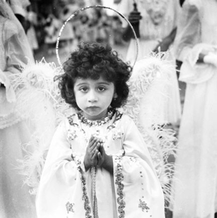 Angel in Religious Procession in San Juan, P.R.
