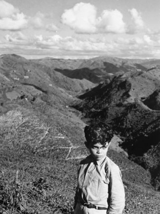 Boy in the Mountains of Puerto Rico