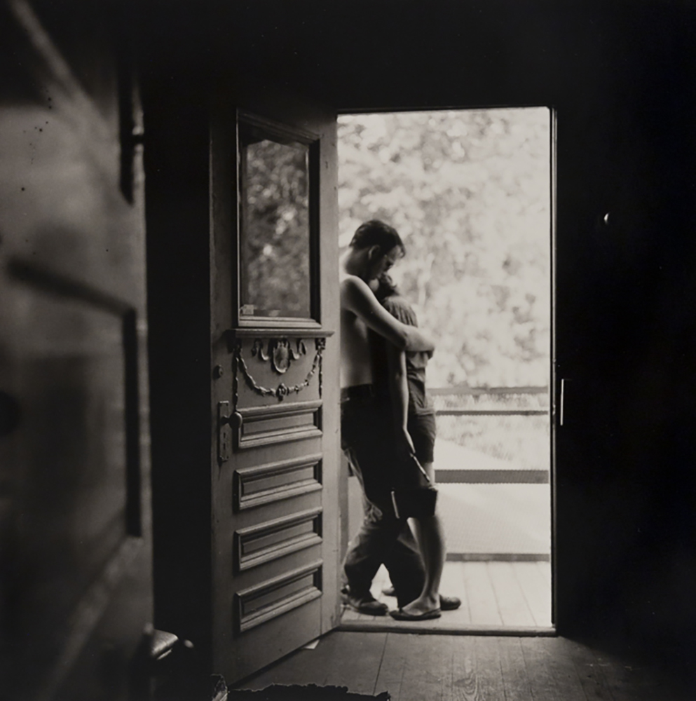 Lovers in a Doorway - Houston, Tx., from the 