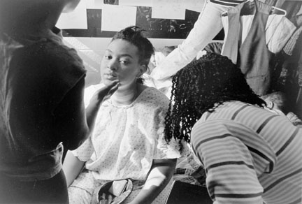 Andrea Getting Made-Up for Her Junior Prom, Chicago, from Changing Chicago