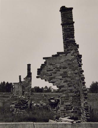 Barrack Chimney Ruin #1, Birkenau