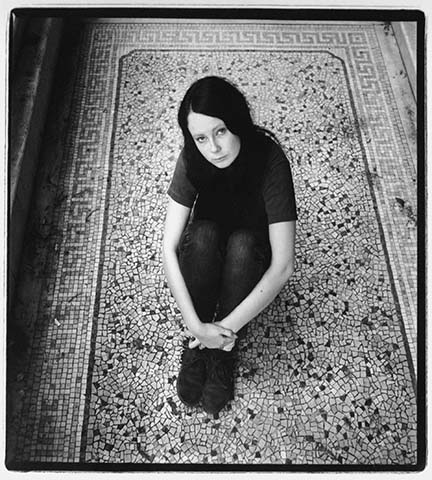 Girl on Mosaic Floor, from the 