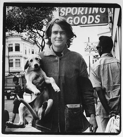 Young Man with Dog, from the 