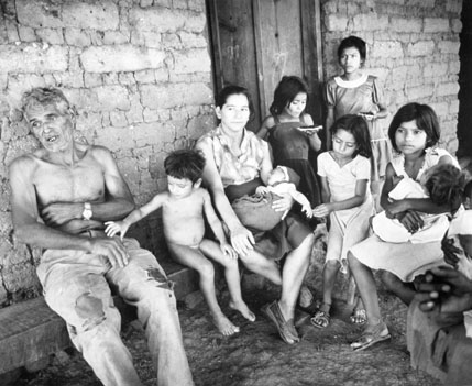 Family on Cooperative, El Salvador
