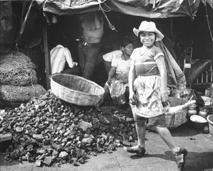 Charcoal Sellers, El Salvador