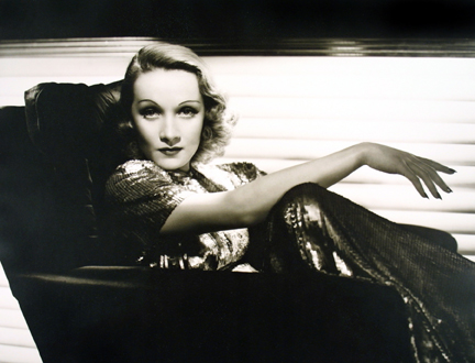Marlene Dietrich, from the 