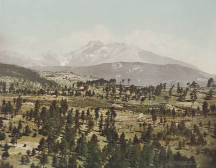 Long's Peak from Mount Alto, Colorado