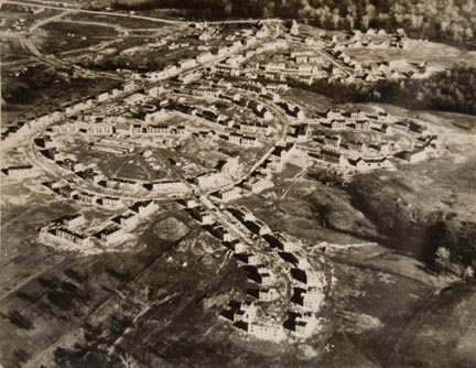 Aerial view of Greenhills, Ohio