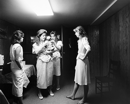 Julie, Trilby, Laura, Tricia, and Baby Sarah, from Changing Chicago