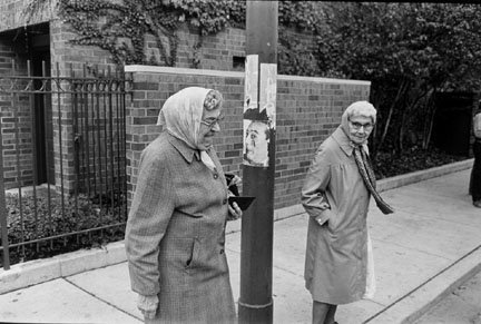 Two Women, Halsted Street Near Dickens Avenue, from Changing Chicago