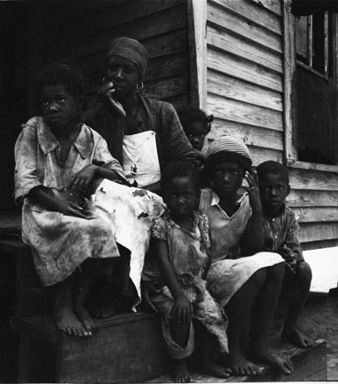 Turpentine Worker's Family Near Cordele, Alabama