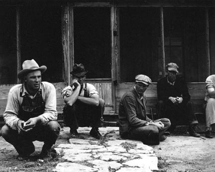 Texas Tenant Farmers Displaced by Power Farming / Displaced Tenant Farmers Goodlet, Hardeman Co., Texas