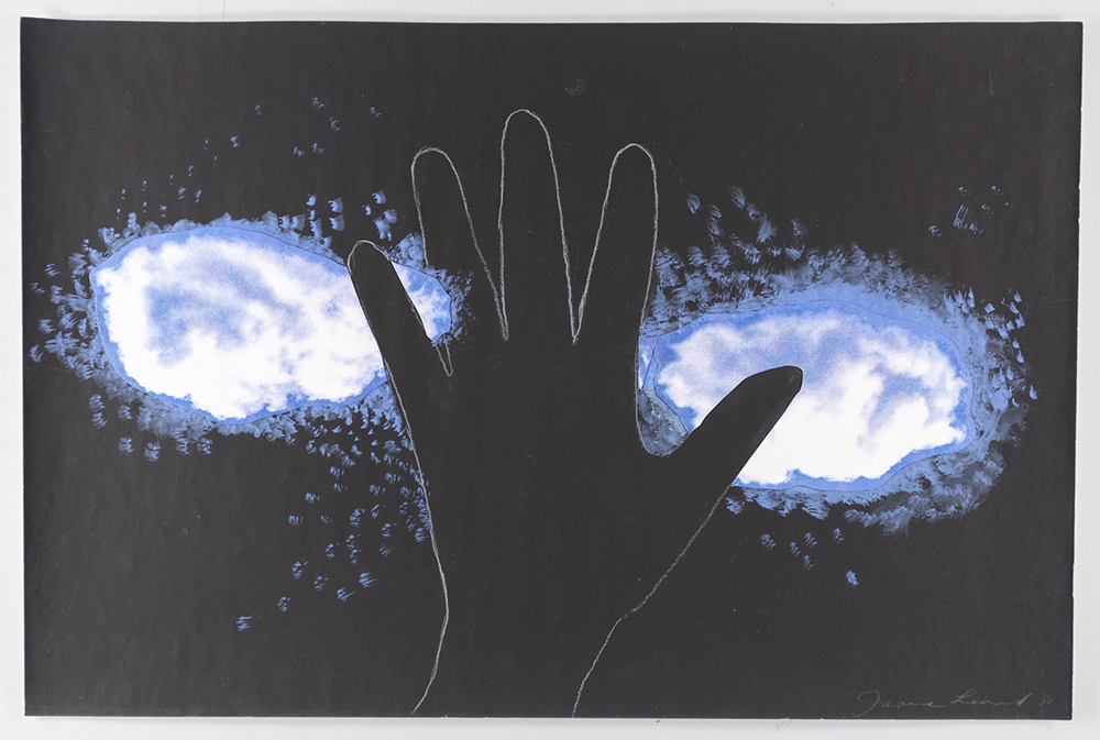 Untitled (Hand with Clouds) from Keeping My Hand In series