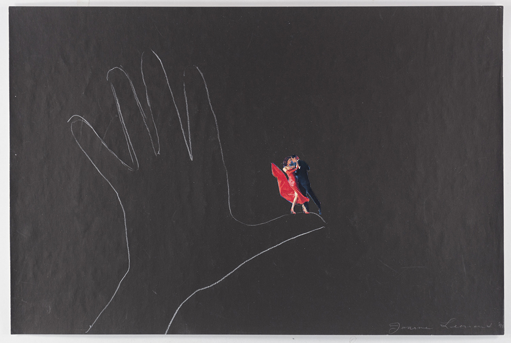 Untitled (Hand with Dancers) from Keeping My Hand In series