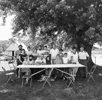 Family Reunion, Jo Daviess County, Illinois, from the Farm Families Project