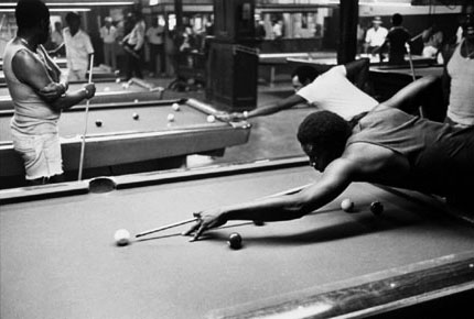 64th and Cottage Grove, Atkins Pool Hall, from Changing Chicago