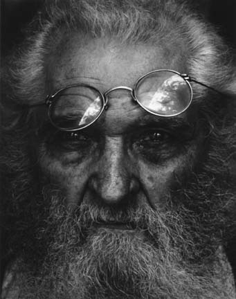 W.C. Corey with Glasses, from the Ozark portfolio