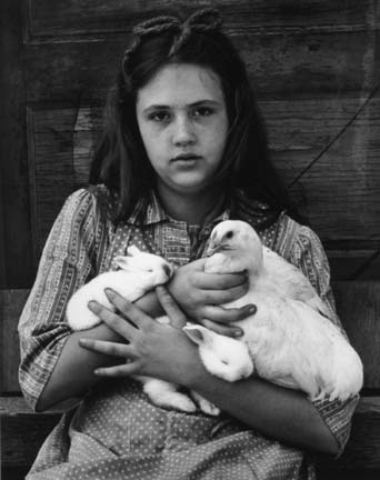 Martha Holding Animals, from the Ozark portfolio