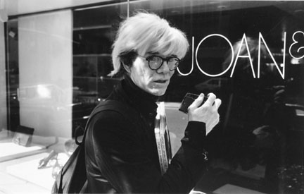 Portrait of Andy Warhol, Labor Day Weekend, New York City
