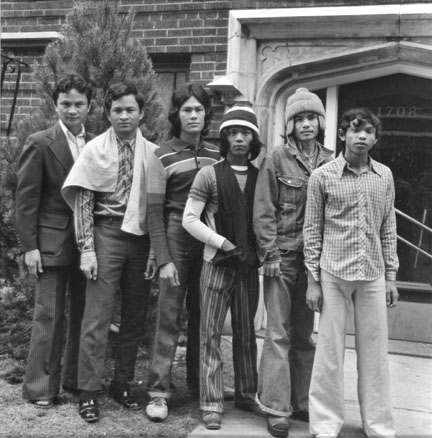 Cambodians Living on Juneway Terrace, Chicago, from the 