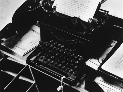 Charis Weston's Typewriter, Carmel, California