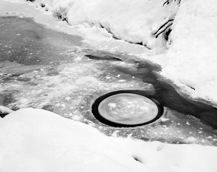 Rotating Ice Disk