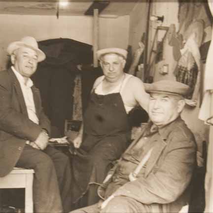 Shergorod (three men in hats)