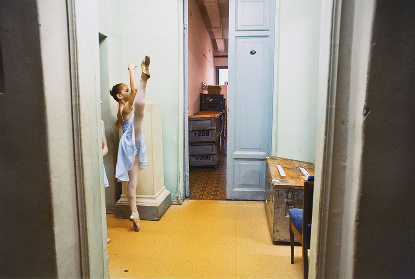 2nd Class Girl Backstage at the Mariisky Theater, St. Petersburg, Russia, from the 29 x 29 Portfolio by the graduates of the MFA Photography, Video and Related Media Program at the School of Visual Arts
