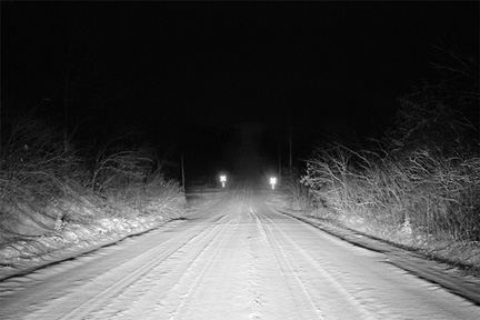 24th Street Road (Road at Night)