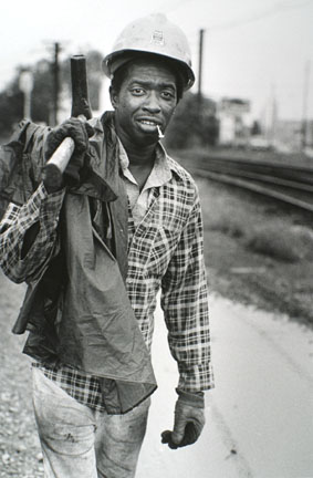 Railroad Worker, South Chicago, from Changing Chicago