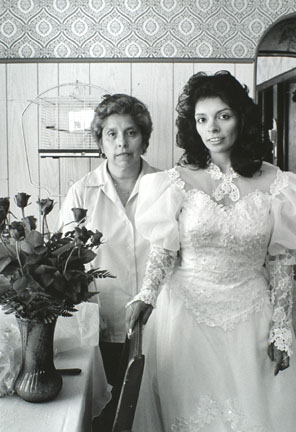 Mother and Daughter on Wedding Day, from Changing Chicago