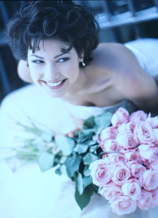 Jacqueline With Roses