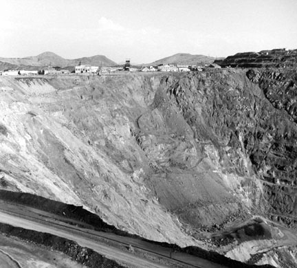 Open Pit Copper Mine, Bisbee, Arizona