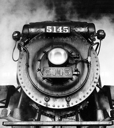 Canadian Pacific Railway, Locomotive Number 5145 In Roundhouse, Montreal, Quebec