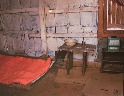 Global Village: Bedroom with Wash Bowl